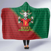 Portugal Seven Goat Flag Colors Hooded Blanket