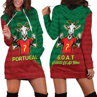 Portugal Seven Goat Flag Colors Hoodie Dress