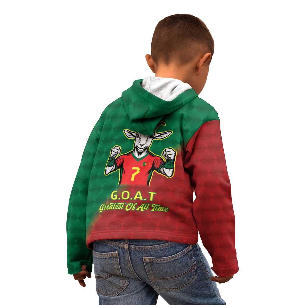 Portugal Seven Goat Flag Colors Kid Hoodie