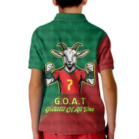 Portugal Seven Goat Flag Colors Kid Polo Shirt