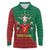 Portugal Seven Goat Flag Colors Long Sleeve Polo Shirt