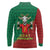 Portugal Seven Goat Flag Colors Long Sleeve Polo Shirt