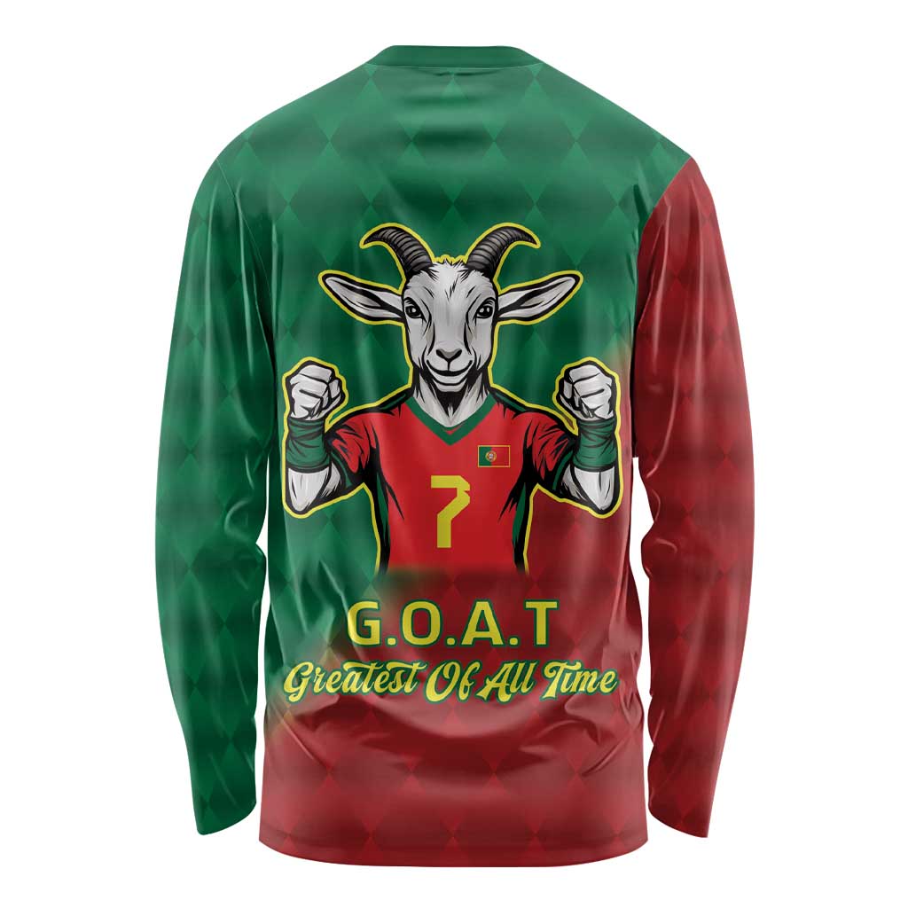 Portugal Seven Goat Flag Colors Long Sleeve Shirt