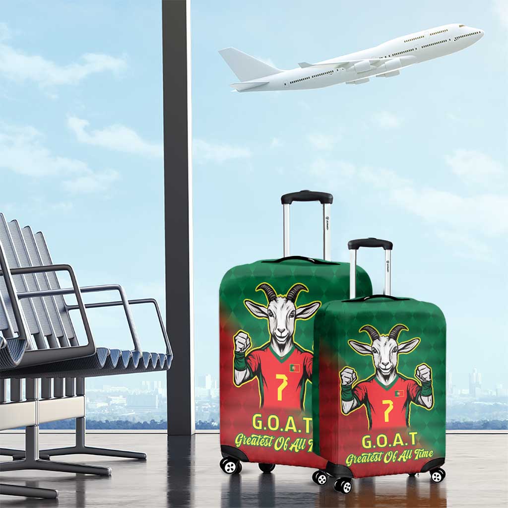 Portugal Seven Goat Flag Colors Luggage Cover