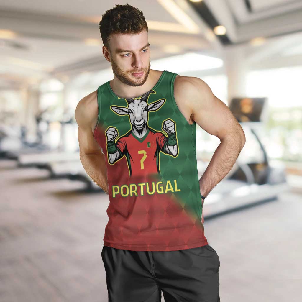Portugal Seven Goat Flag Colors Men Tank Top