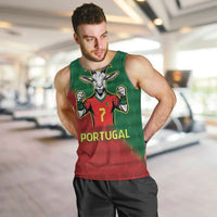 Portugal Seven Goat Flag Colors Men Tank Top