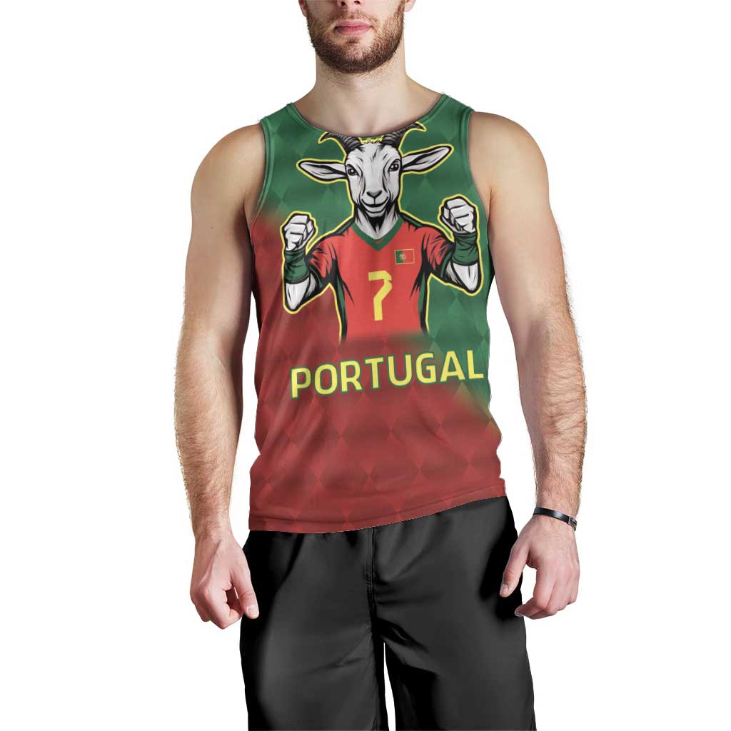 Portugal Seven Goat Flag Colors Men Tank Top