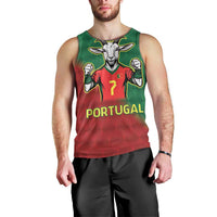 Portugal Seven Goat Flag Colors Men Tank Top