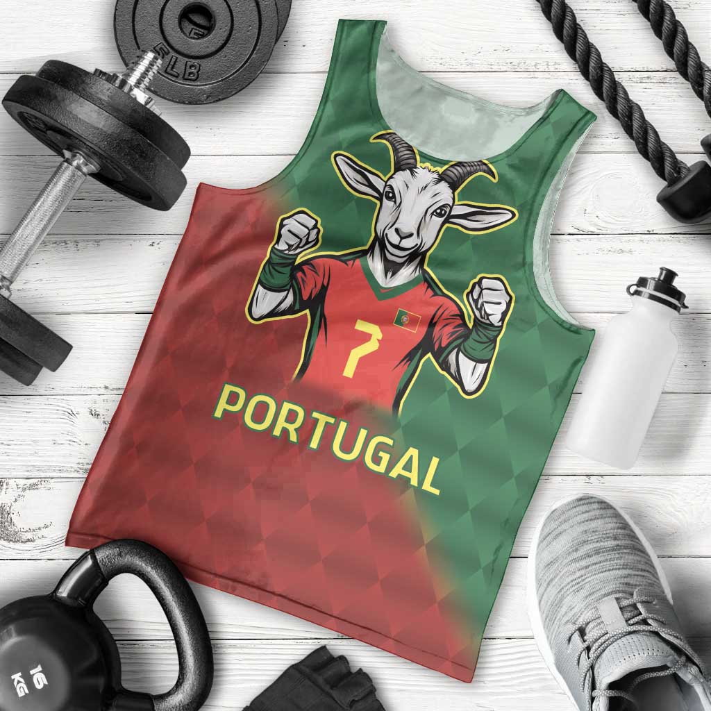 Portugal Seven Goat Flag Colors Men Tank Top