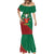 Portugal Seven Goat Flag Colors Mermaid Dress