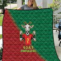 Portugal Seven Goat Flag Colors Quilt