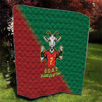 Portugal Seven Goat Flag Colors Quilt