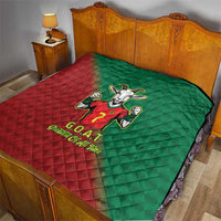 Portugal Seven Goat Flag Colors Quilt