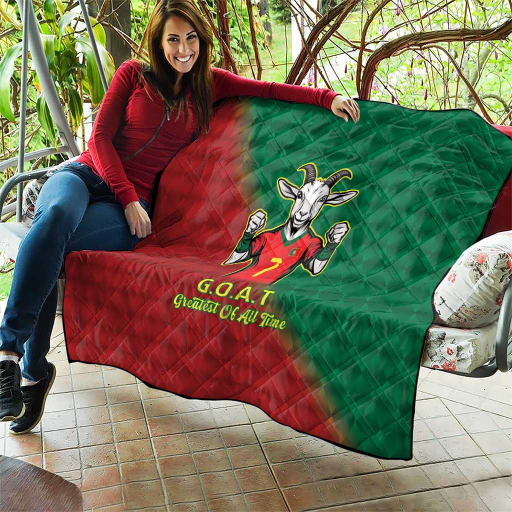 Portugal Seven Goat Flag Colors Quilt
