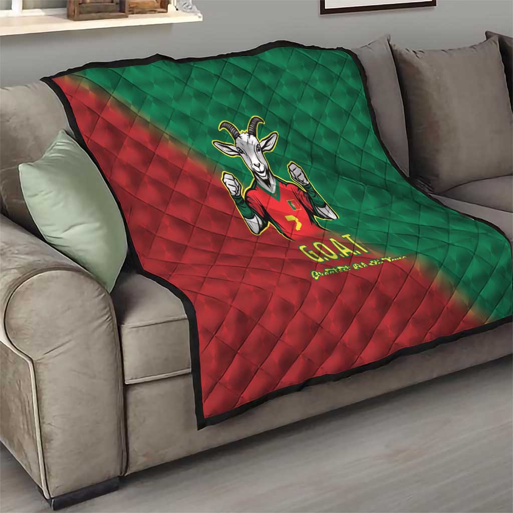 Portugal Seven Goat Flag Colors Quilt