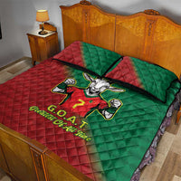 Portugal Seven Goat Flag Colors Quilt Bed Set