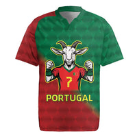 Portugal Seven Goat Flag Colors Rugby Jersey