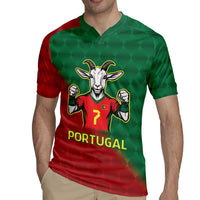 Portugal Seven Goat Flag Colors Rugby Jersey