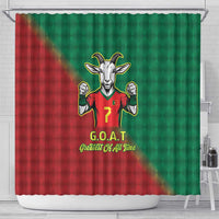 Portugal Seven Goat Flag Colors Shower Curtain