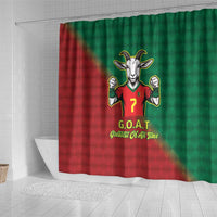 Portugal Seven Goat Flag Colors Shower Curtain