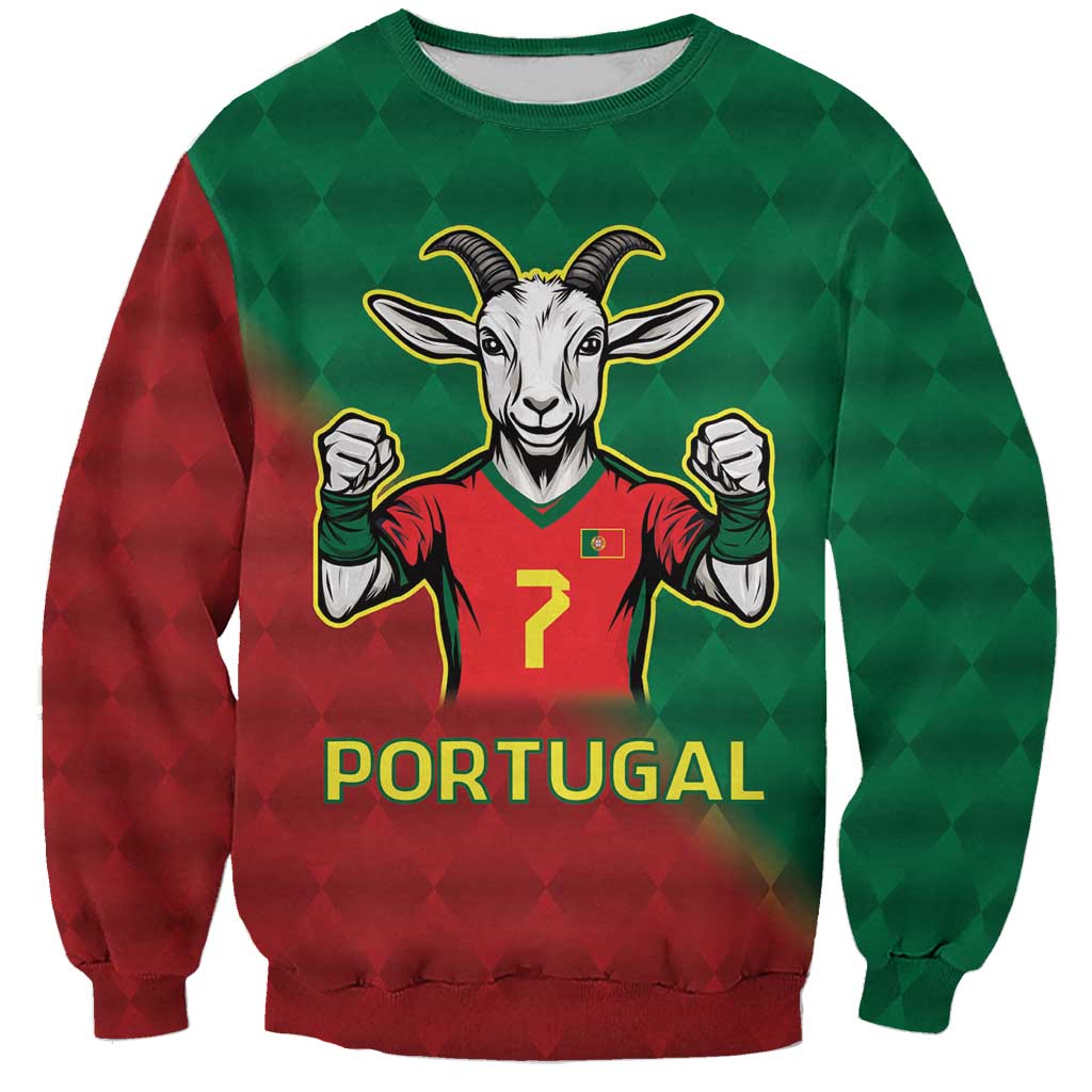 Portugal Seven Goat Flag Colors Sweatshirt