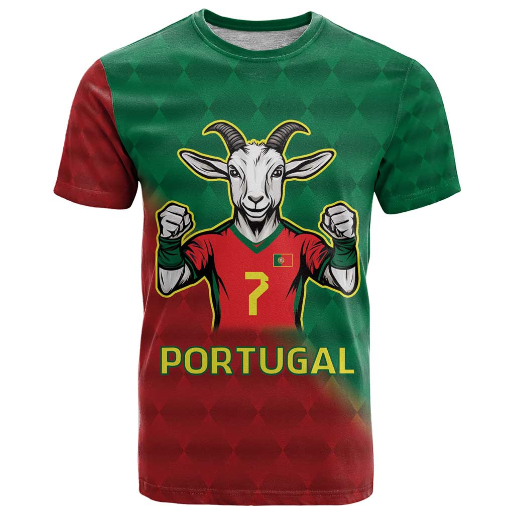 Portugal Seven Goat Flag Colors T Shirt
