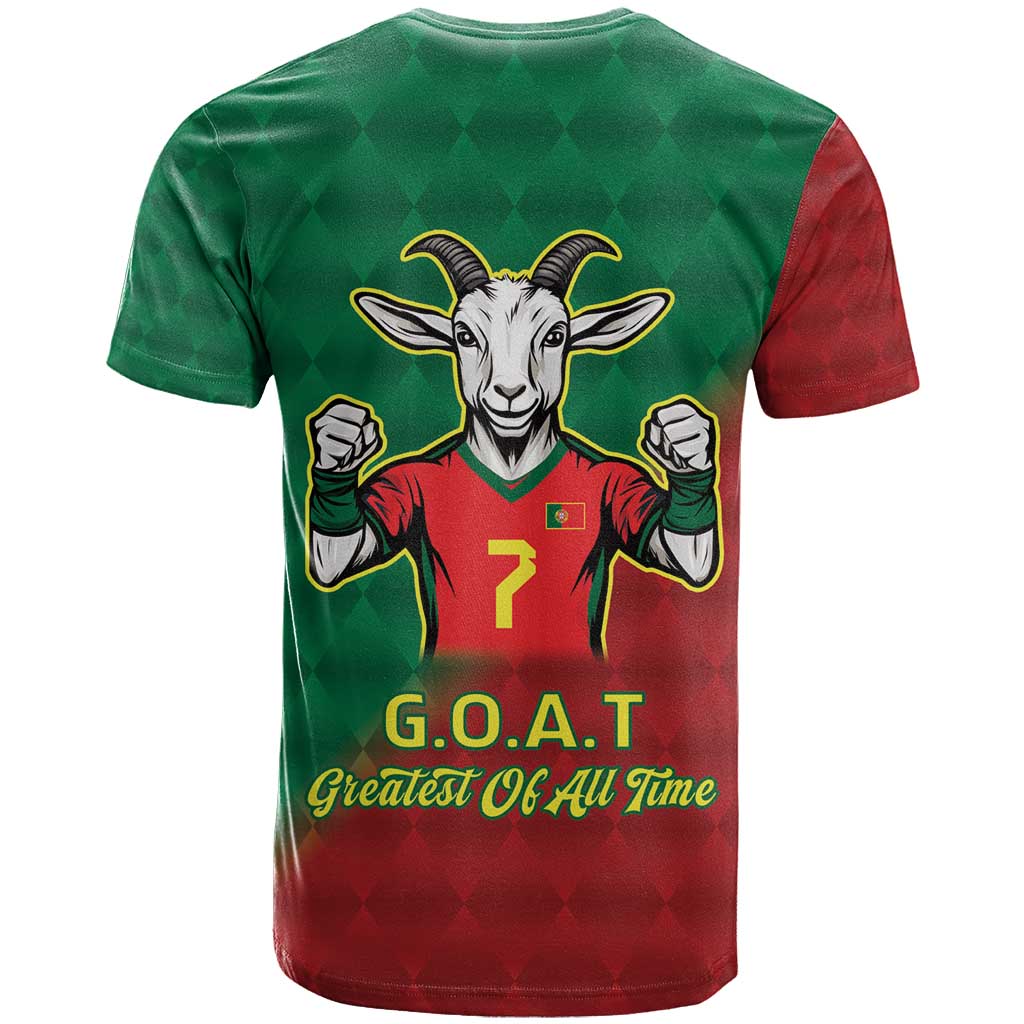 Portugal Seven Goat Flag Colors T Shirt