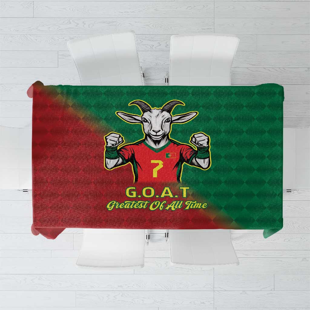 Portugal Seven Goat Flag Colors Tablecloth