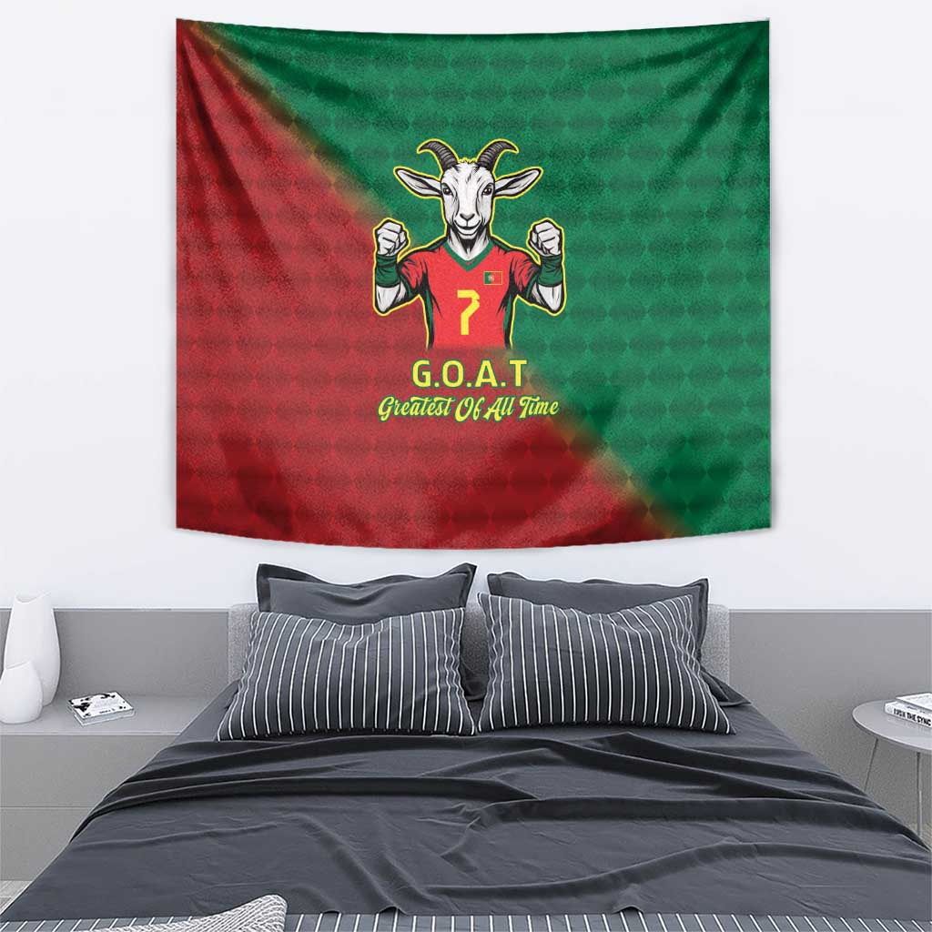 Portugal Seven Goat Flag Colors Tapestry