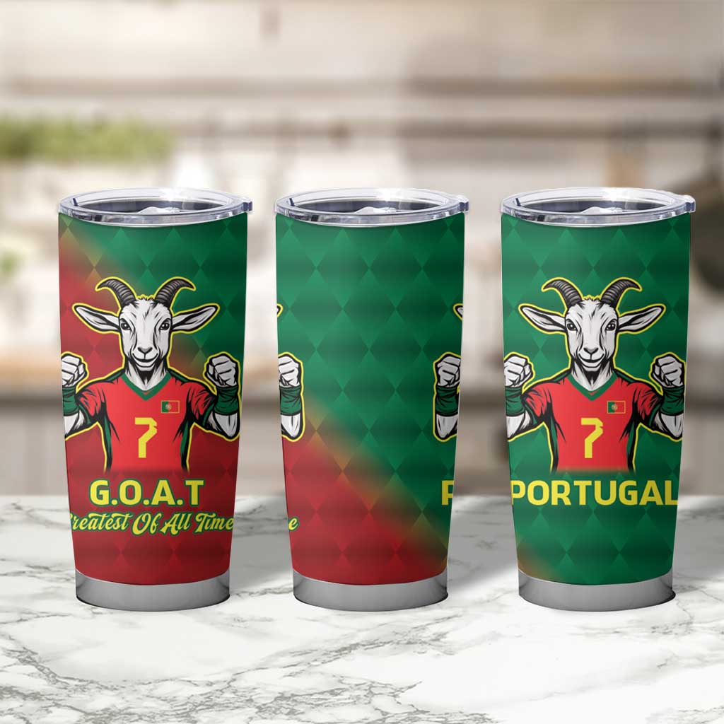 Portugal Seven Goat Flag Colors Tumbler Cup