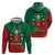 Portugal Seven Goat Flag Colors Zip Hoodie
