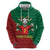 Portugal Seven Goat Flag Colors Zip Hoodie