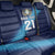 Guatemala Football Custom Back Car Seat Cover Go Los Chapines Blue Pattern