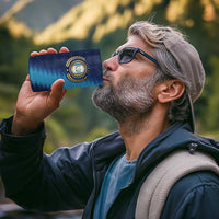 Guatemala Football Custom 4 in 1 Can Cooler Tumbler Go Los Chapines Blue Pattern