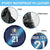Guatemala Football Custom Spare Tire Cover Go Los Chapines Blue Pattern