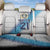 Guatemala Football Custom Back Car Seat Cover Go Los Chapines White Pattern