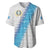 Guatemala Football Custom Baseball Jersey Go Los Chapines White Pattern