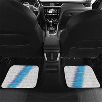 Guatemala Football Custom Car Mats Go Los Chapines White Pattern
