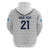 Guatemala Football Custom Hoodie Go Los Chapines White Pattern
