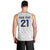 Guatemala Football Custom Men Tank Top Go Los Chapines White Pattern