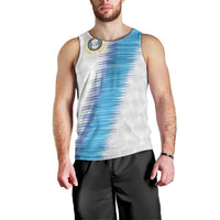 Guatemala Football Custom Men Tank Top Go Los Chapines White Pattern