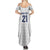 Guatemala Football Custom Summer Maxi Dress Go Los Chapines White Pattern