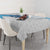 Guatemala Football Custom Tablecloth Go Los Chapines White Pattern