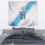 Guatemala Football Custom Tapestry Go Los Chapines White Pattern