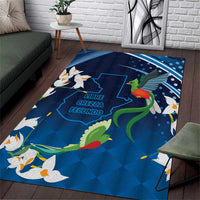 Guatemala Quetzal Bird Area Rug Libre Crezca Fecundo