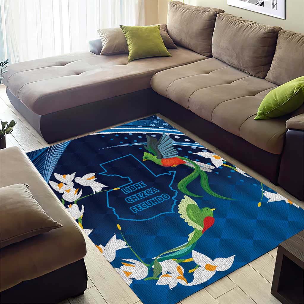 Guatemala Quetzal Bird Area Rug Libre Crezca Fecundo