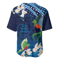 Guatemala Quetzal Bird Baseball Jersey Libre Crezca Fecundo