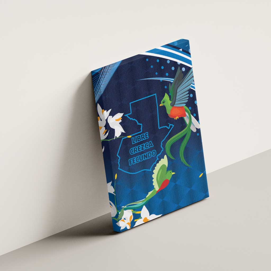 Guatemala Quetzal Bird Canvas Wall Art Libre Crezca Fecundo