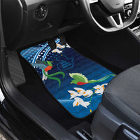 Guatemala Quetzal Bird Car Mats Libre Crezca Fecundo