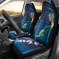 Guatemala Quetzal Bird Car Seat Cover Libre Crezca Fecundo